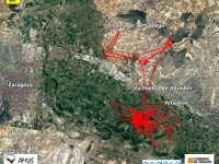 Mapa de seguimiento del Milano real Isolda_6P0 marcado con emisor GPS-GSM