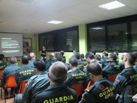 Curso formación a SEPRONA de Badajoz, octubre de 2016